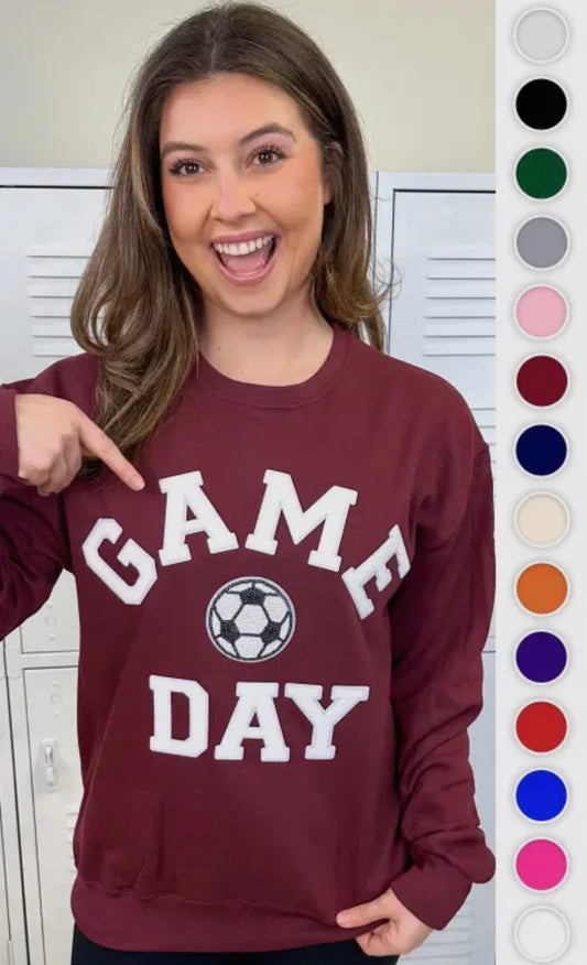 Preorder- Game Day Patch soccer