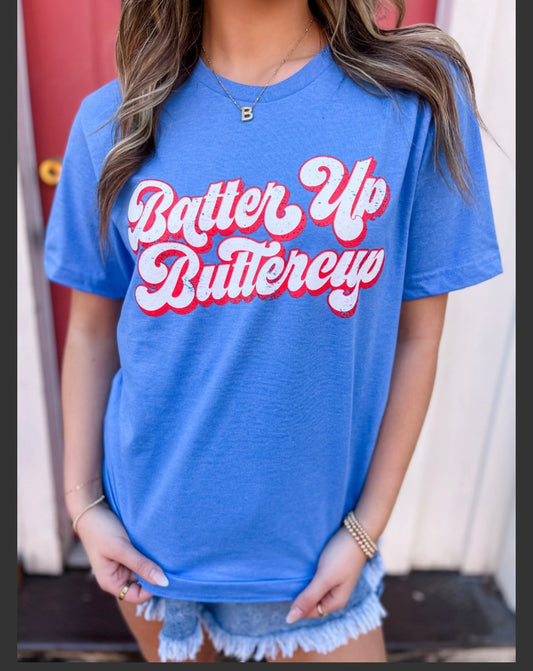 Batter Up Buttercup Tee